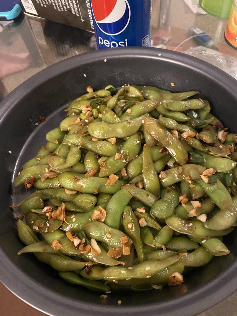 一吃停不下来的凉拌毛豆