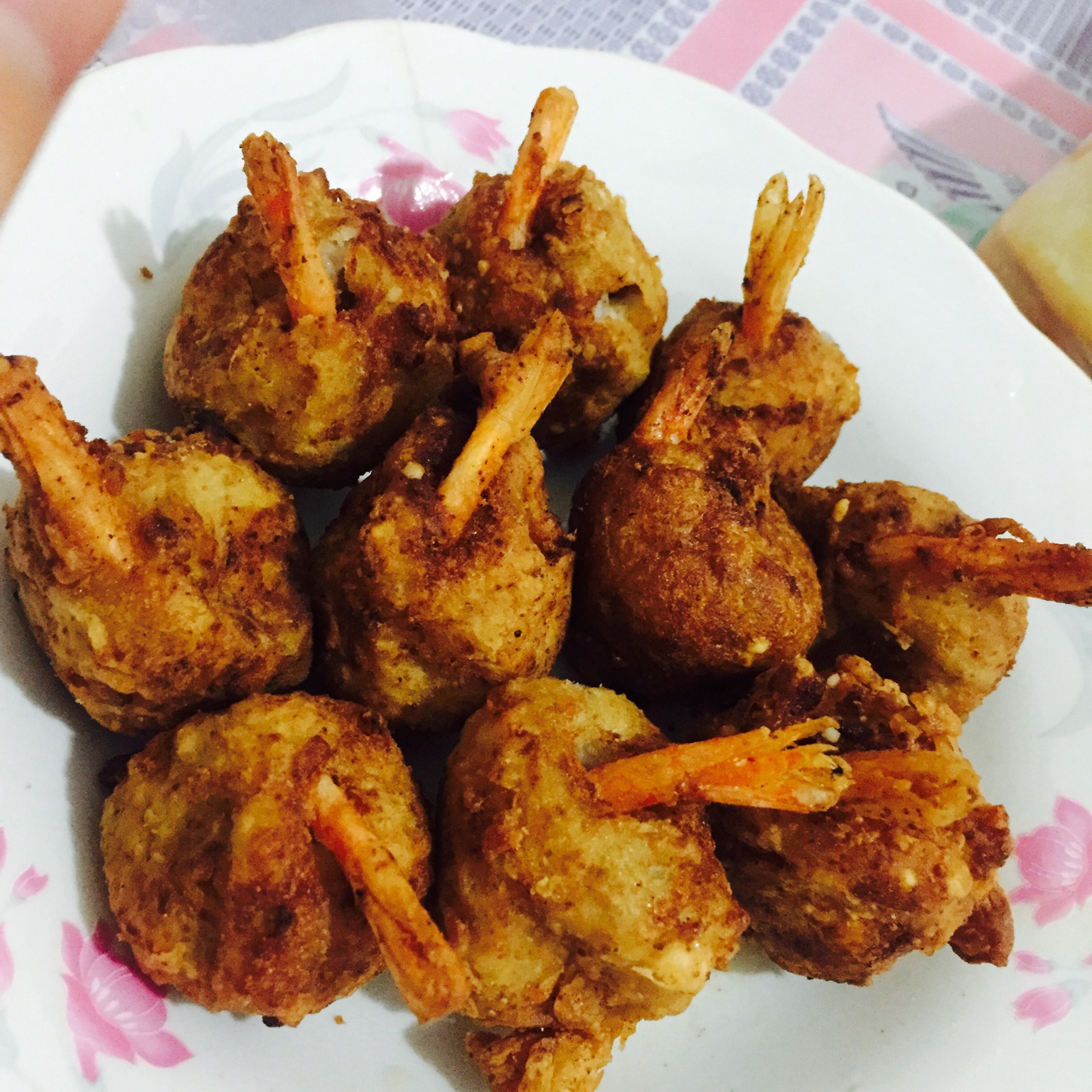 土豆虾球