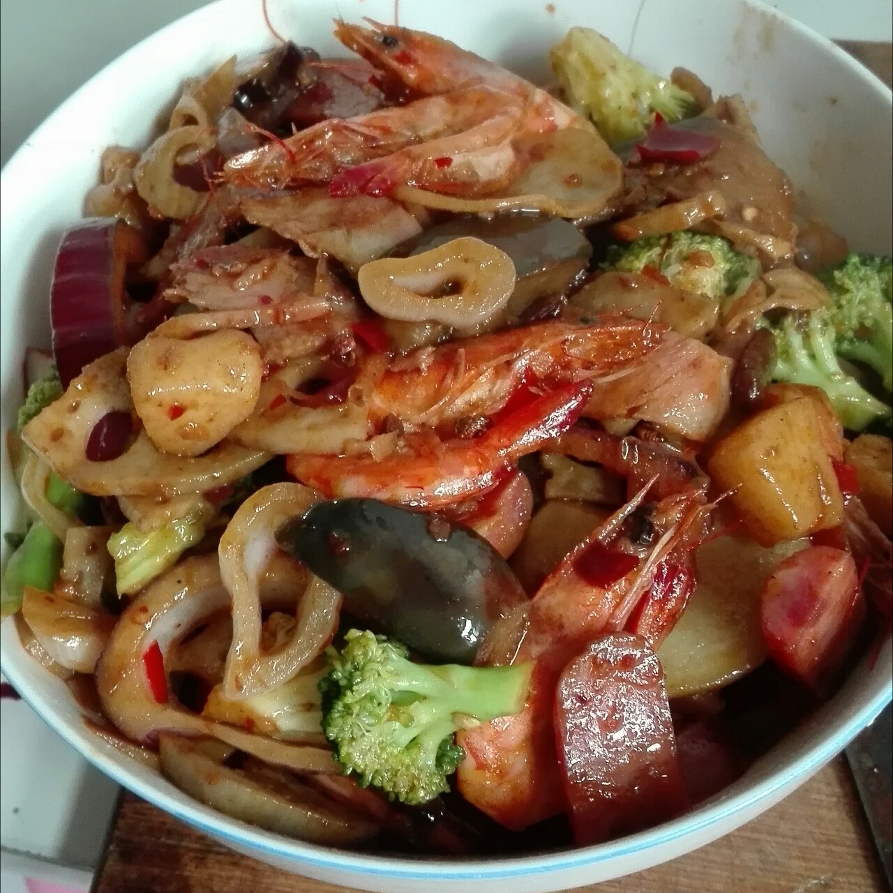 干锅虾虾（最详细的图文解说）