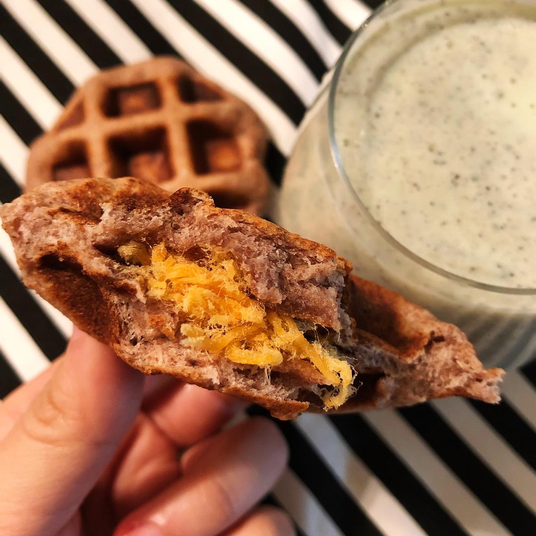 全麦酒酿酸奶华夫饼