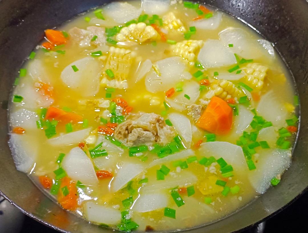 清炖排骨萝卜汤