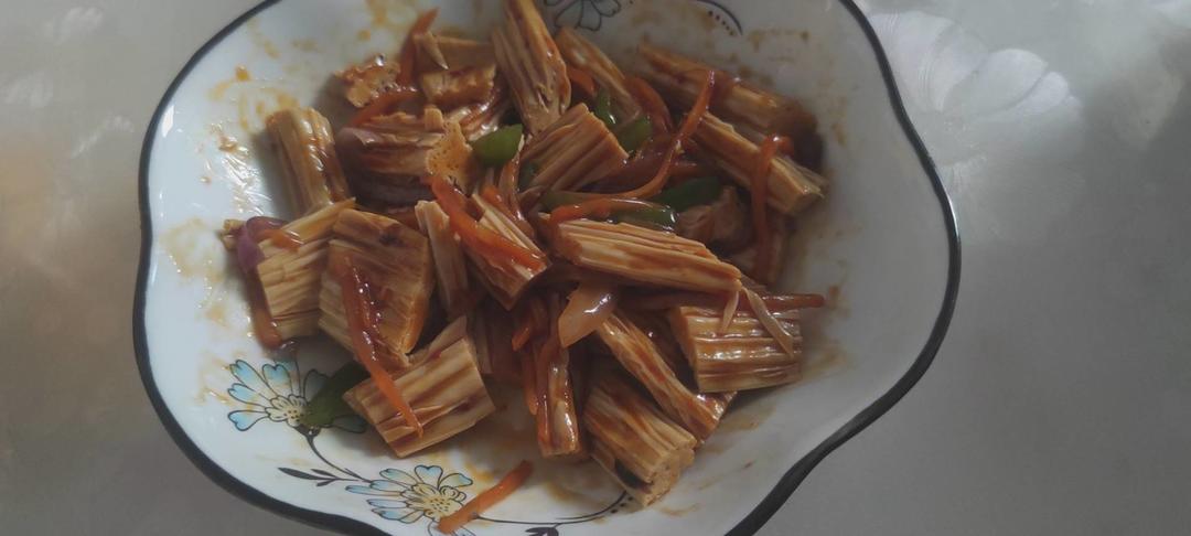比肉还好吃的烧腐竹