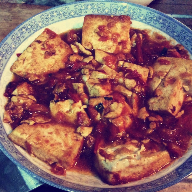 茄汁豆腐
