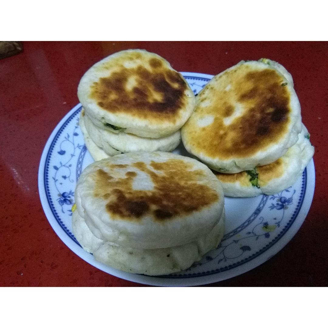 薄皮韭菜饼