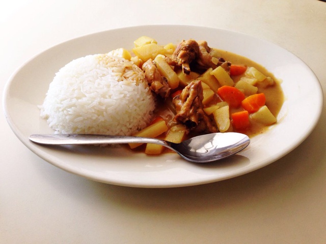 咖喱鸡饭