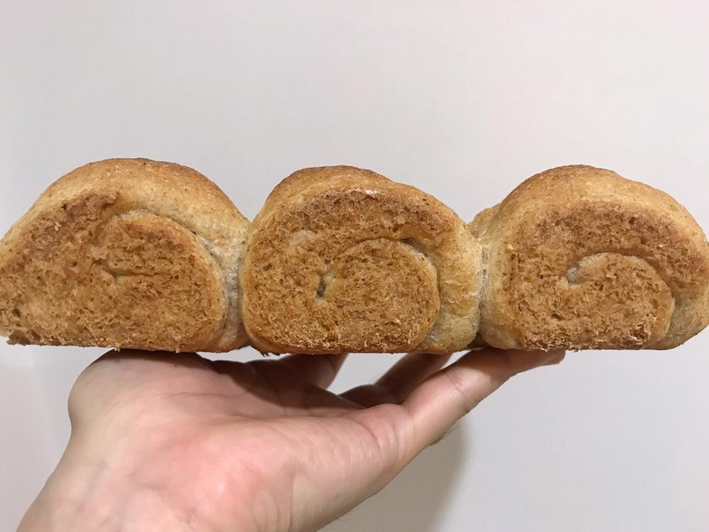 免揉+低温长时间发酵的BBA低脂全麦吐司