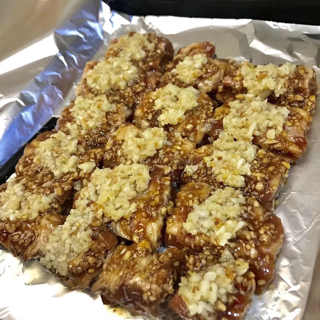 香到骨头里的蒜香排骨（烤箱）