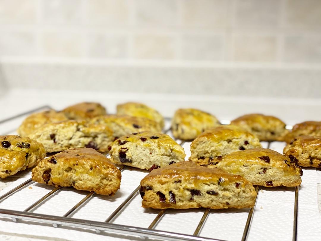 蔓越莓司康（奶油奶酪版）无需泡打粉