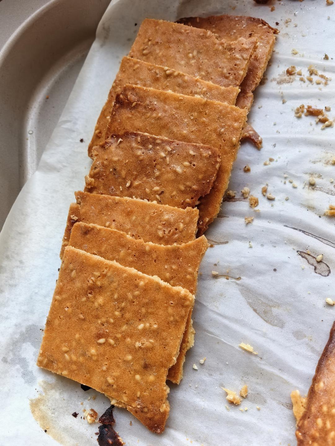 芝麻薄脆～香脆可口，大人小孩都喜欢