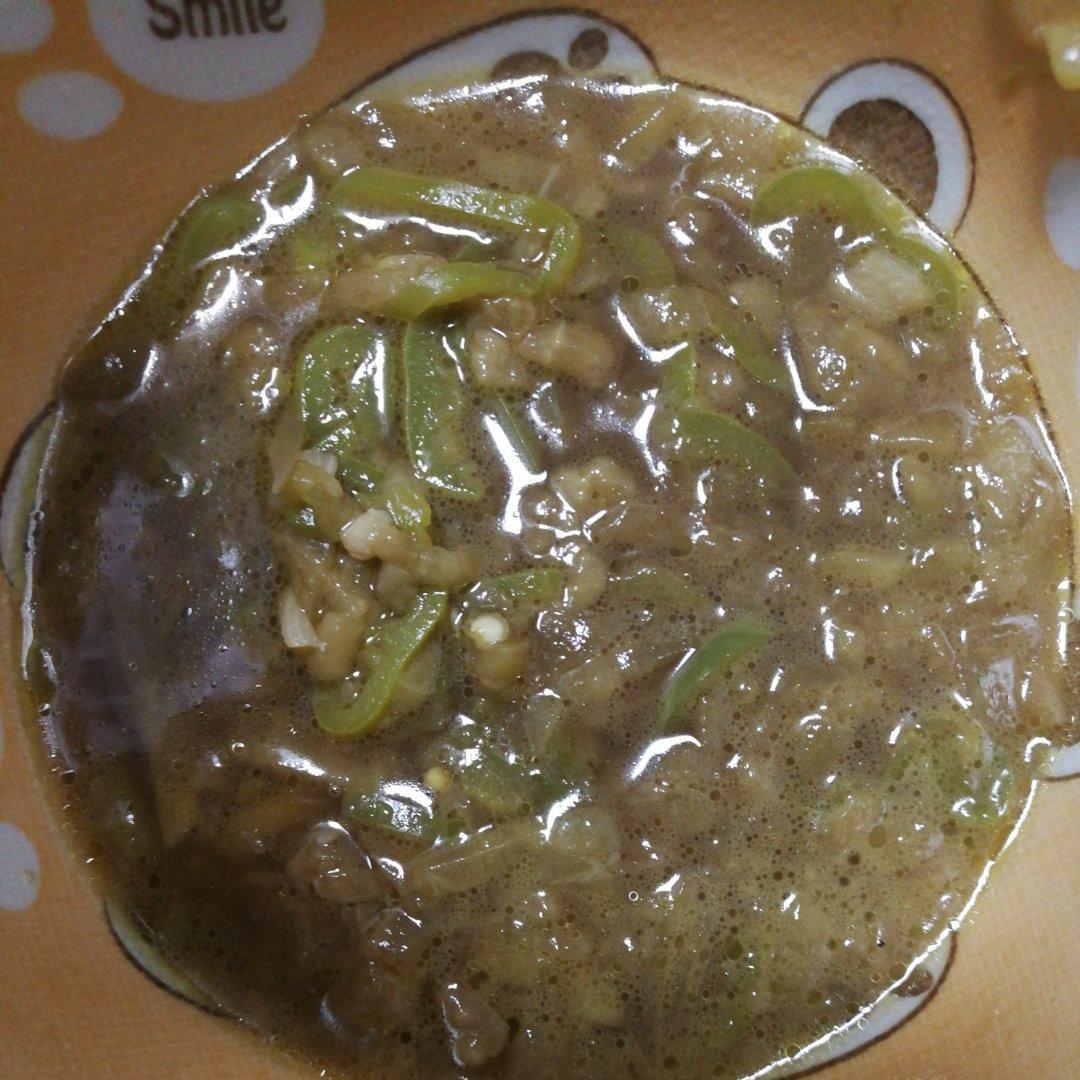 尖椒茄子打卤面