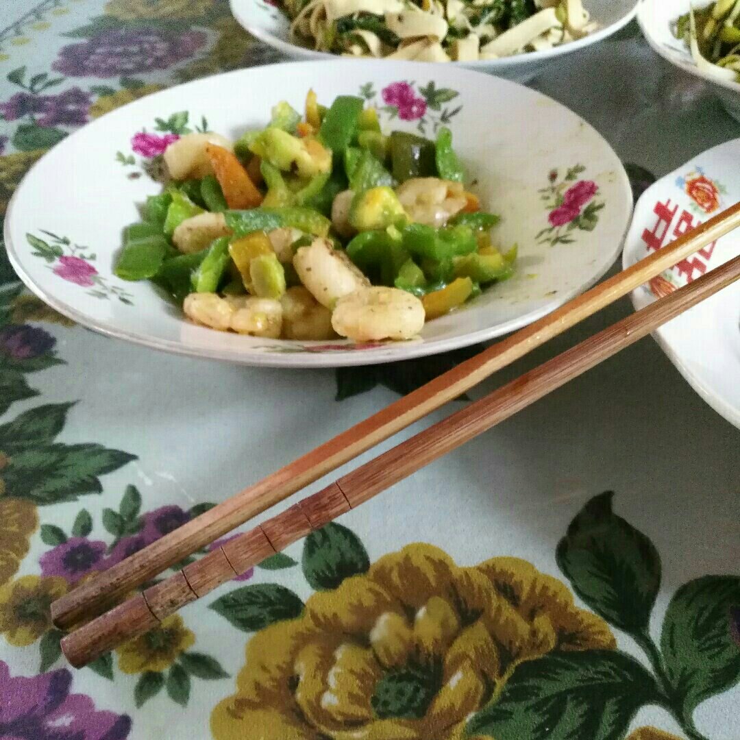 菜椒虾仁