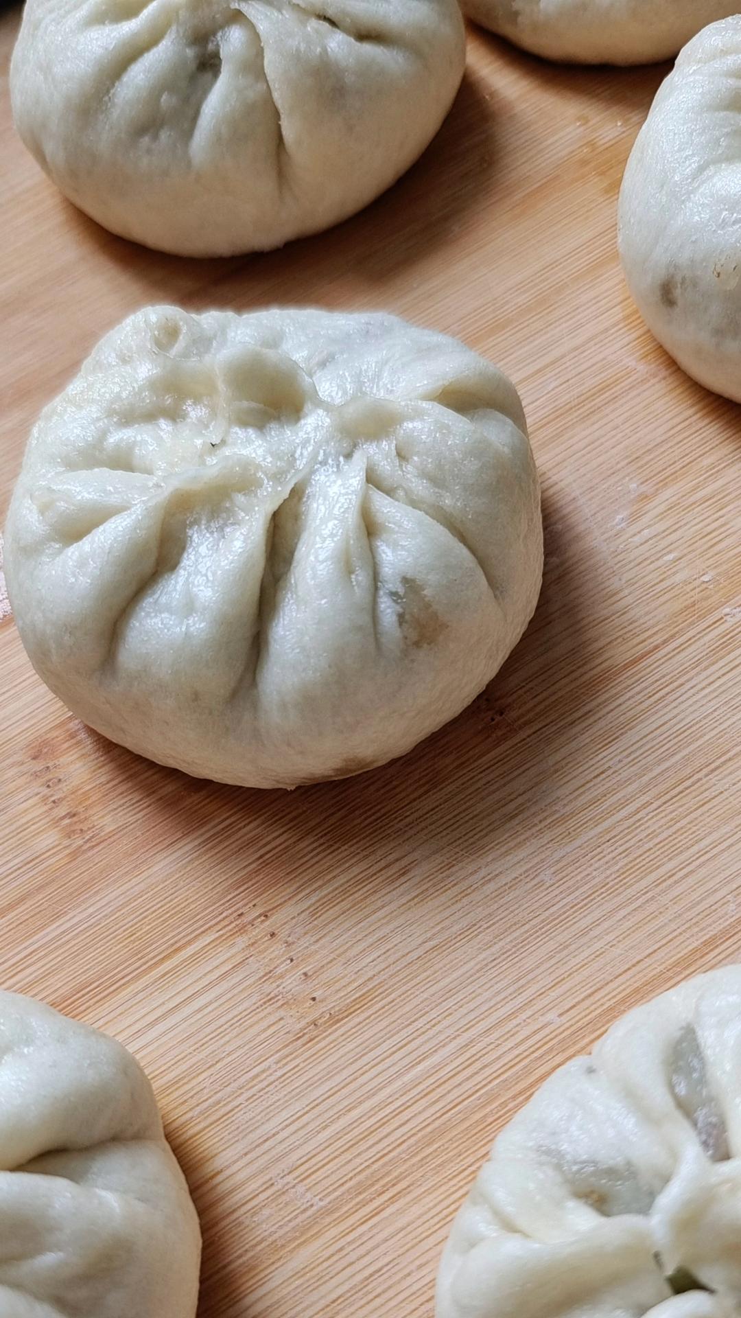 西葫芦酱肉包子