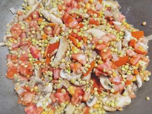 超低卡（260kcal）番茄小扁豆西葫芦面|减肥食谱的做法 步骤7