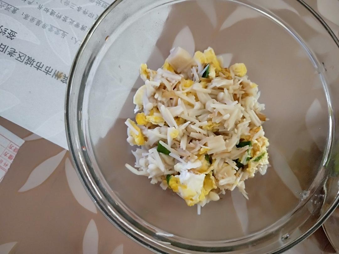金针菇炒蛋