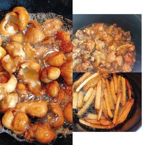 stuab铸铁锅-肥肠鸡火锅的做法 步骤4