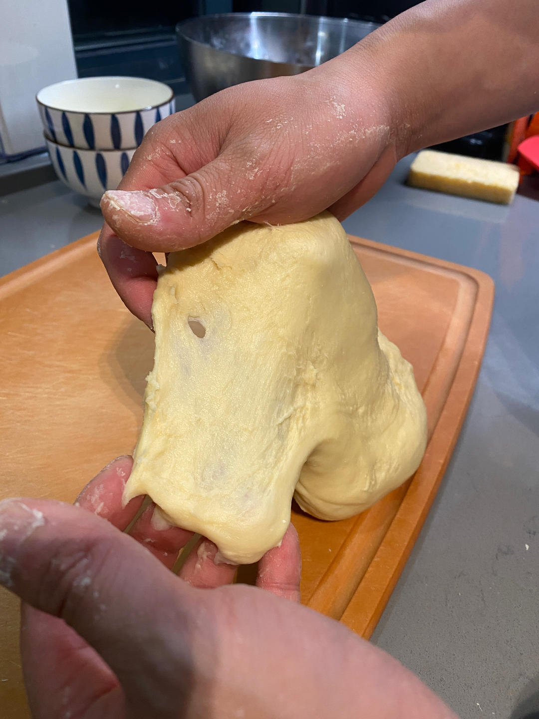 纯奶手撕吐司的做法 步骤1