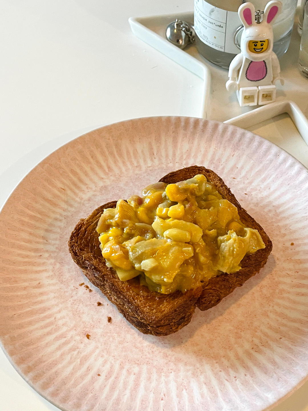 超香‼️芒果咖喱鸡佐法棍🥖会上头的那种好吃
