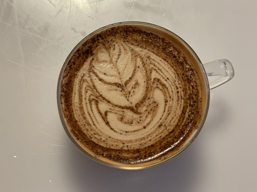 卓宝的自学拉花记录📝