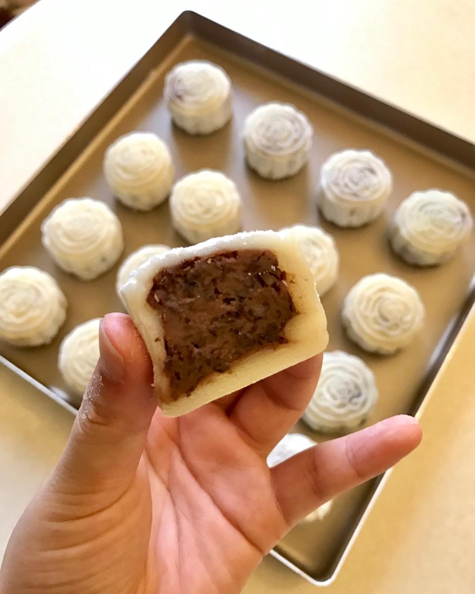 《Tinrry下午茶》冰皮月饼（奶黄馅）