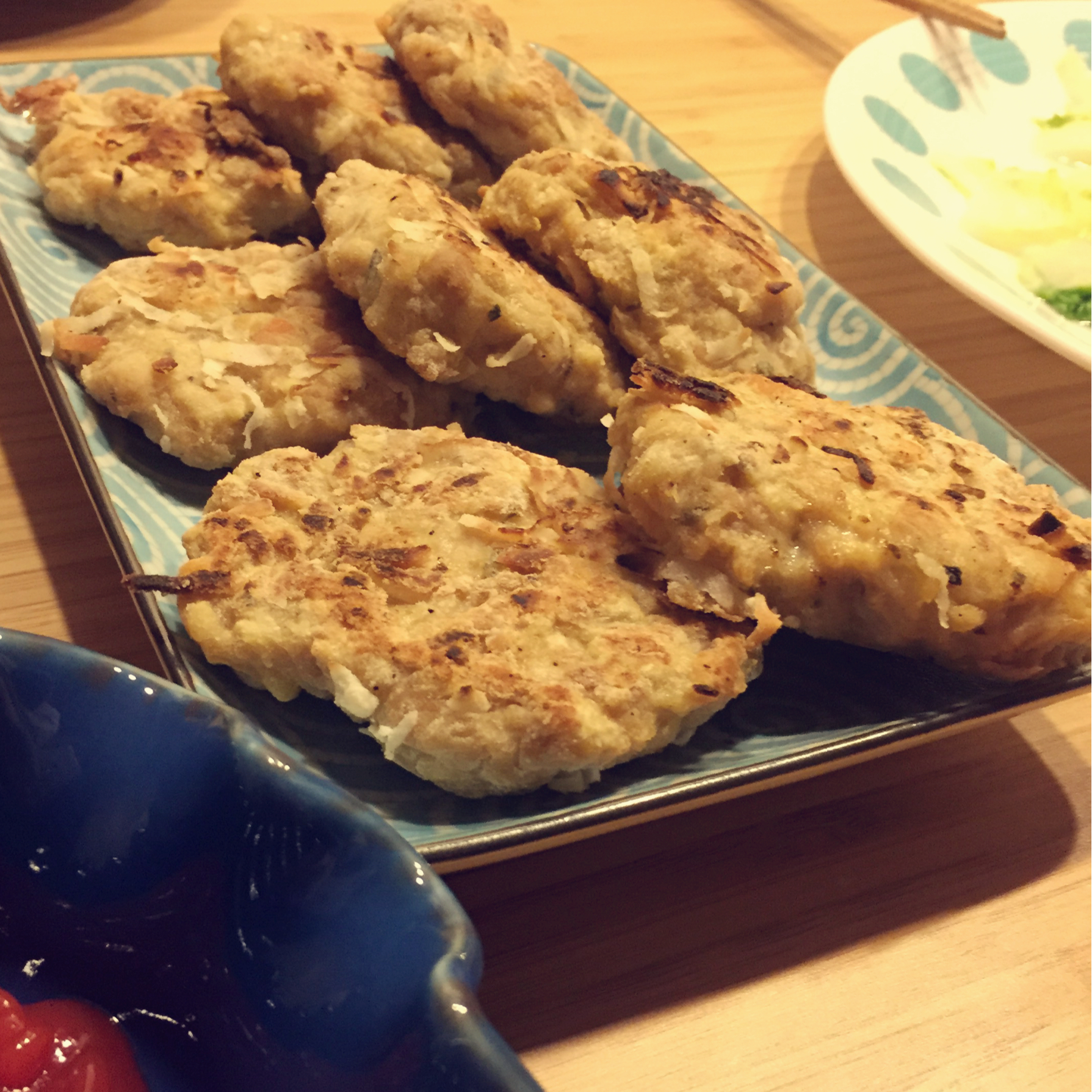 【健康三餐】香煎鸡肉小饼