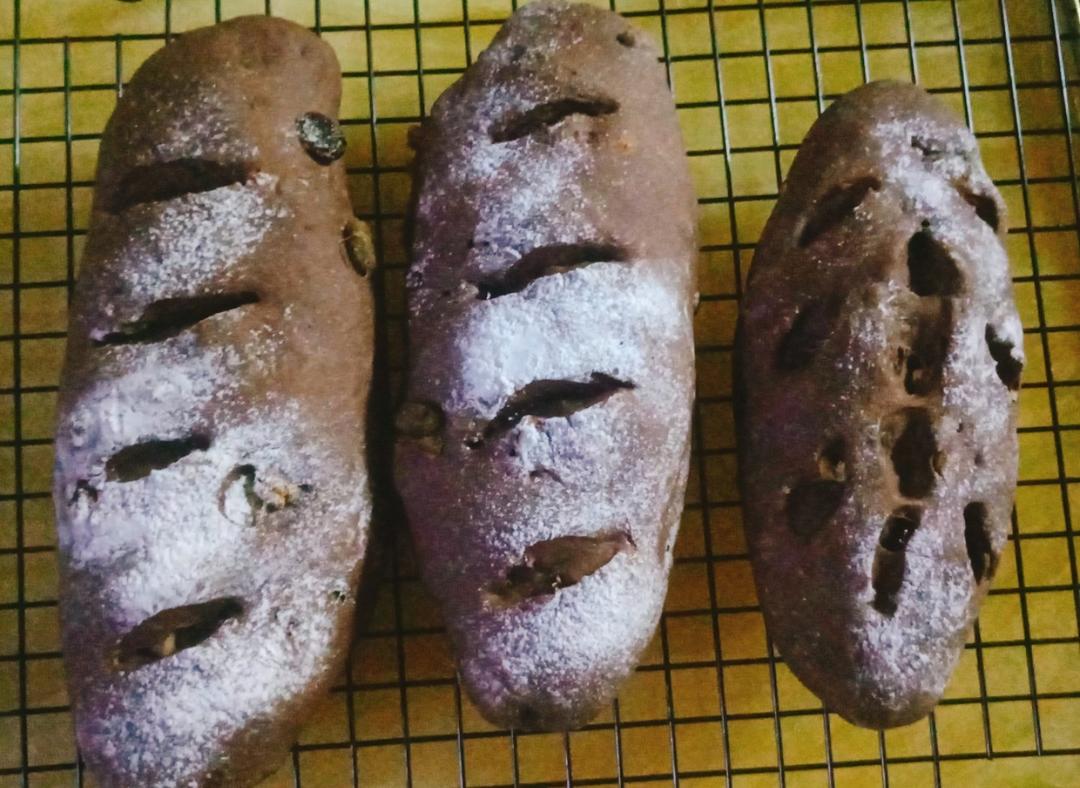 巧克力软欧包(无糖)