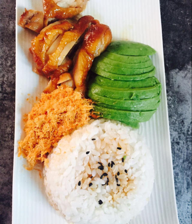 照烧鸡腿饭