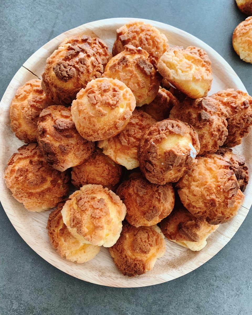 十分美味的酥皮泡芙