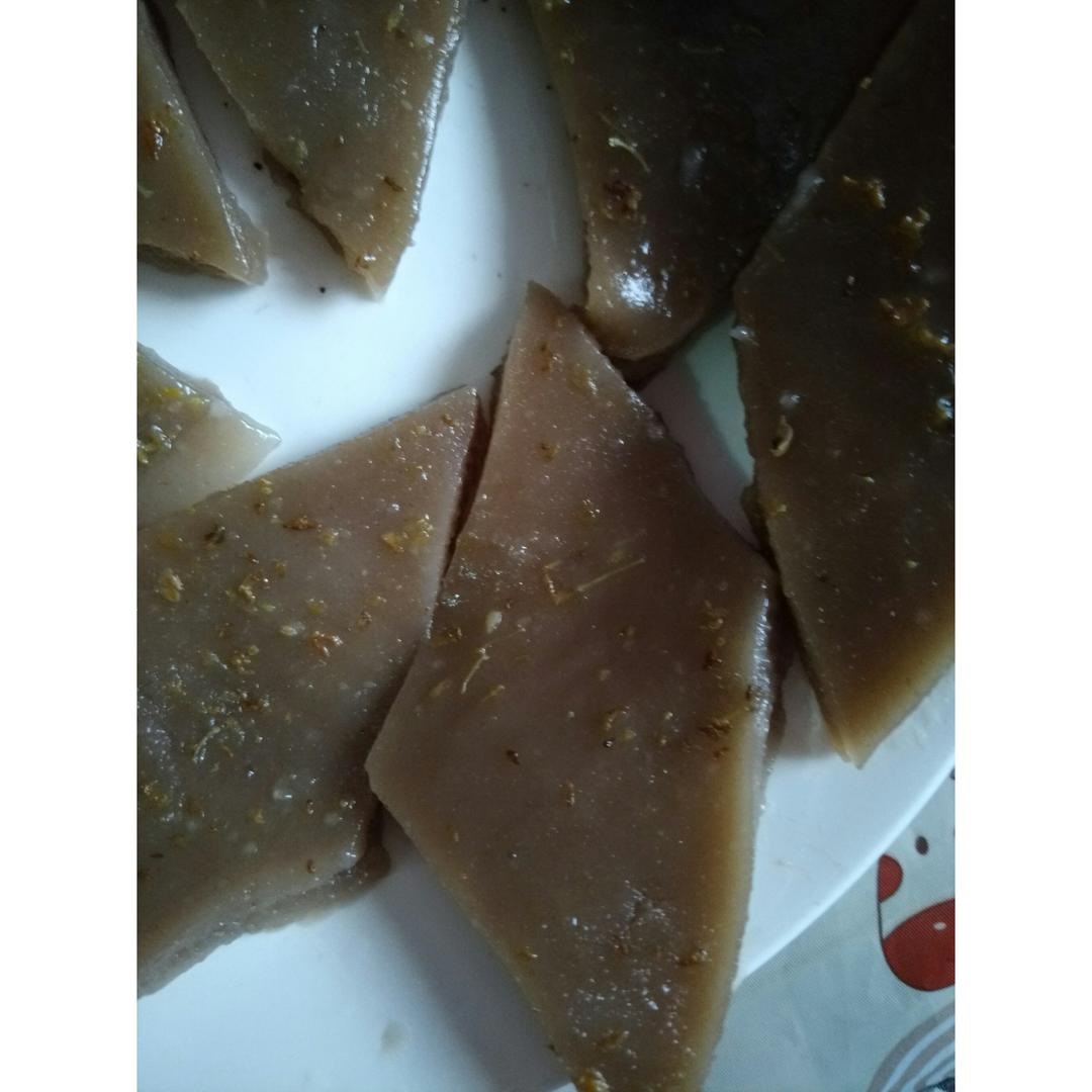藕粉桂花糖糕（无油）