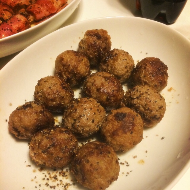 会爆浆的芝士牛丸/牛肉汉堡包