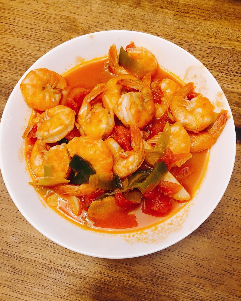 茄汁大虾