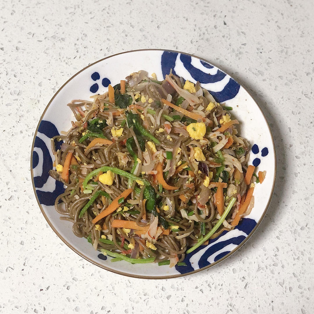 减脂餐｜荞麦面10种做法｜炒荞麦面