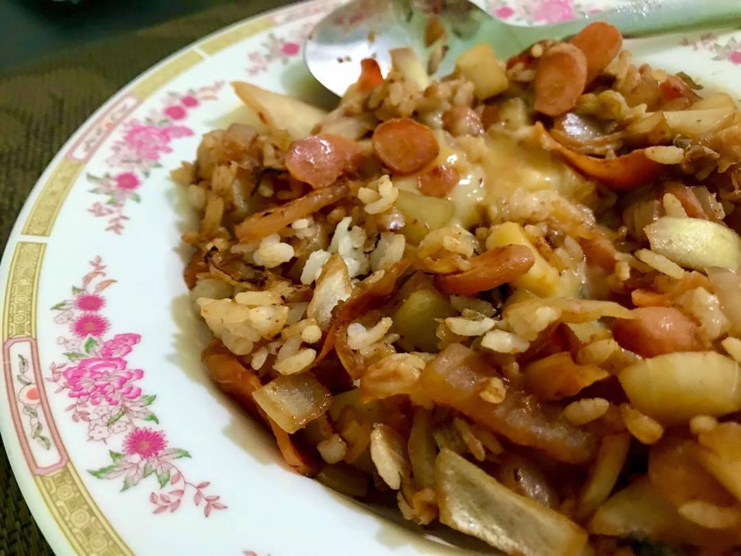 升级版辣白菜炒饭😭姜食堂同款🌟泡菜饭开出了p.o 斯密达