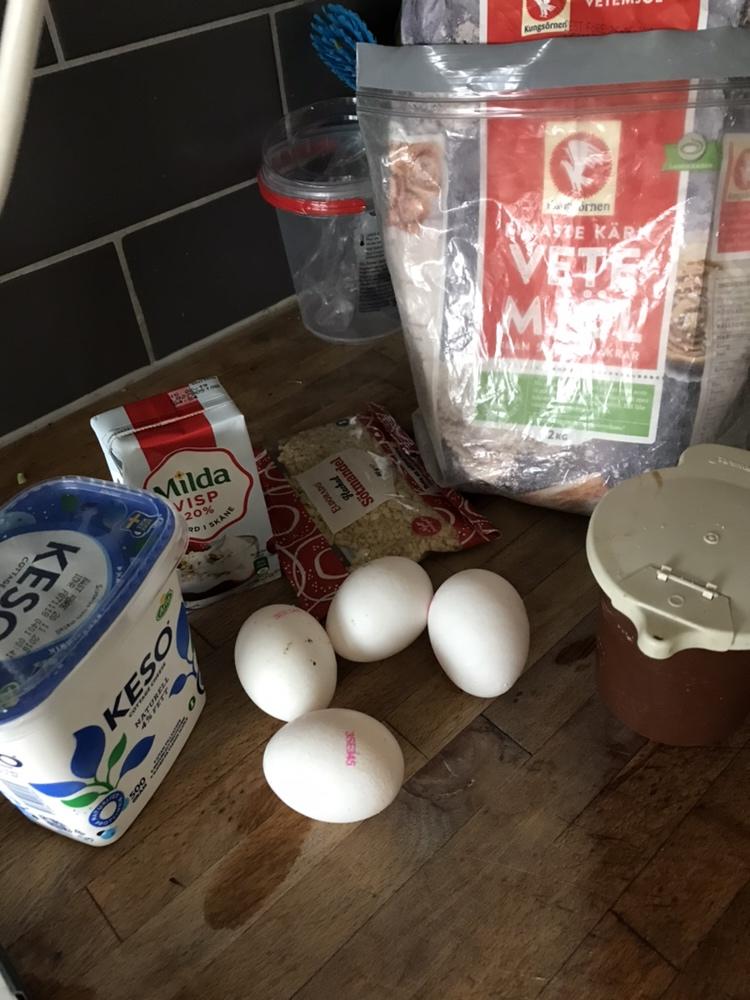 纯奶手撕吐司的做法 步骤1