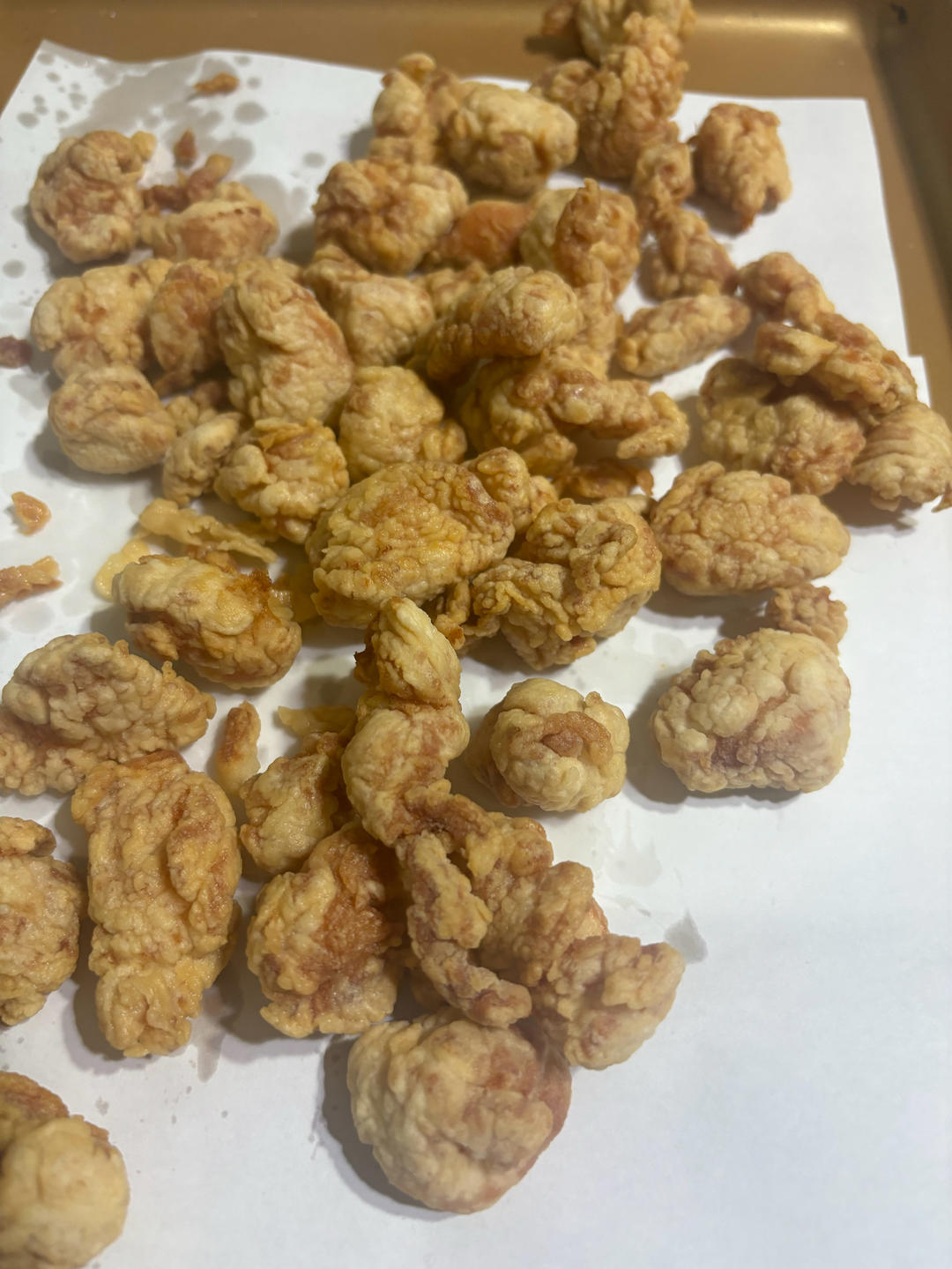真正的鸡米花是不裹面包糠的（转）