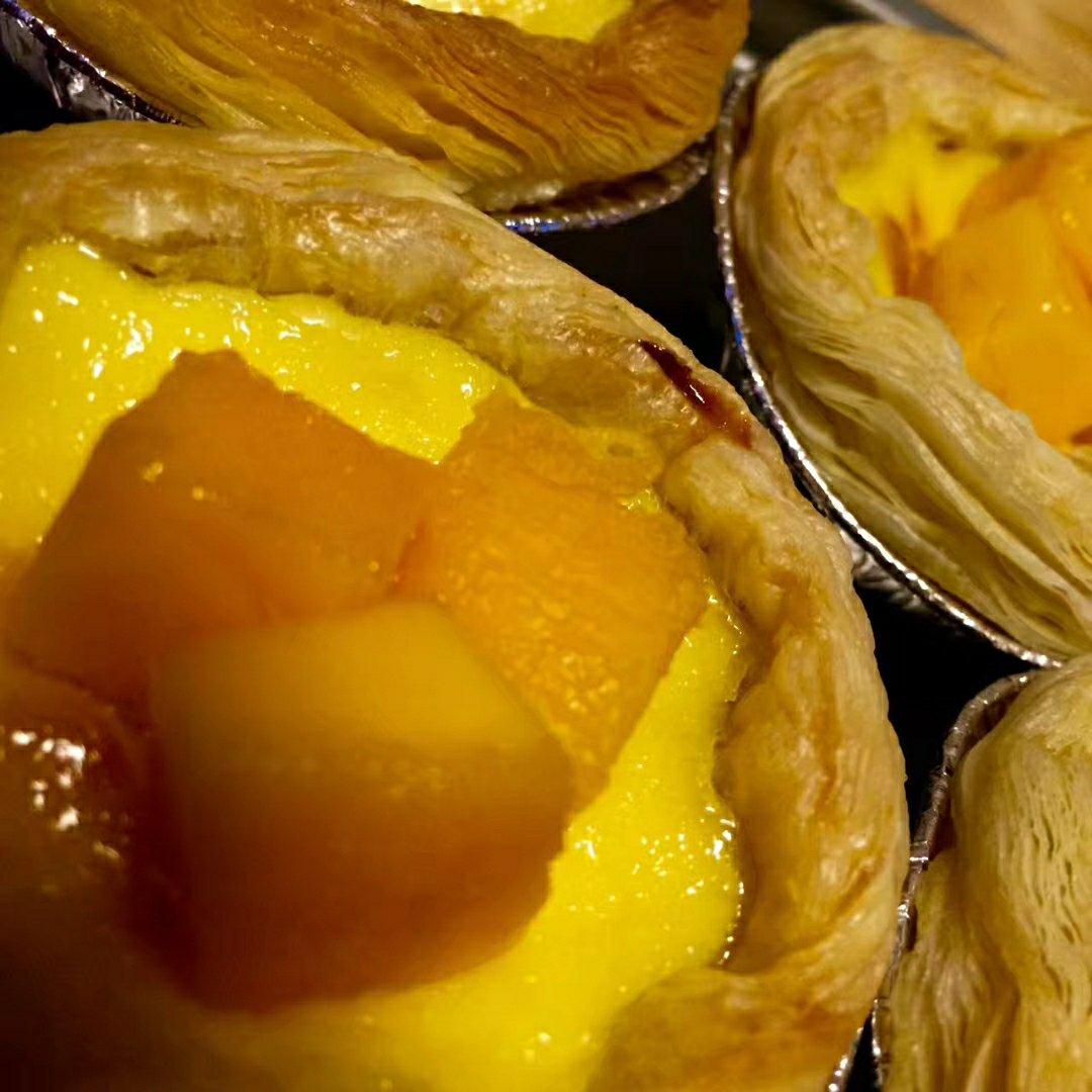 简单健康的无淡奶油蛋挞（全蛋+奶+糖）