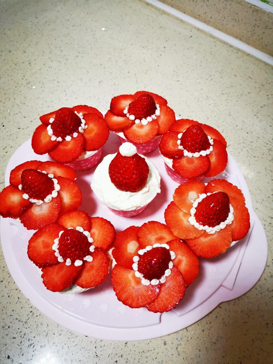 不回缩不开裂戚风纸杯蛋糕