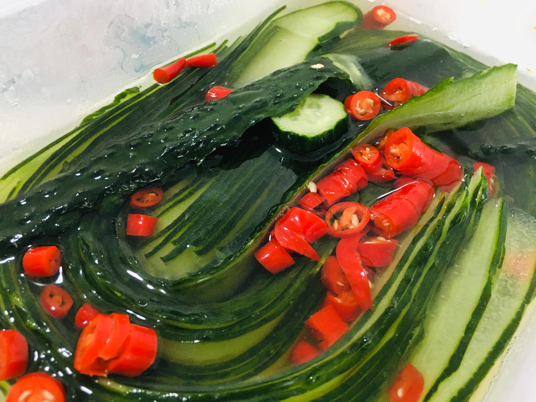 雪碧泡黄瓜