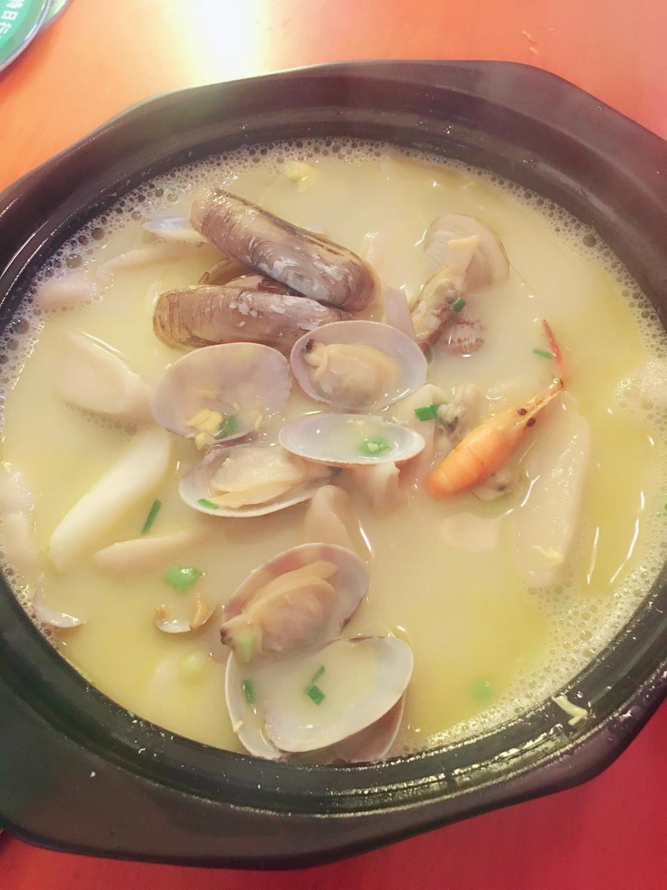 海鲜面疙瘩汤