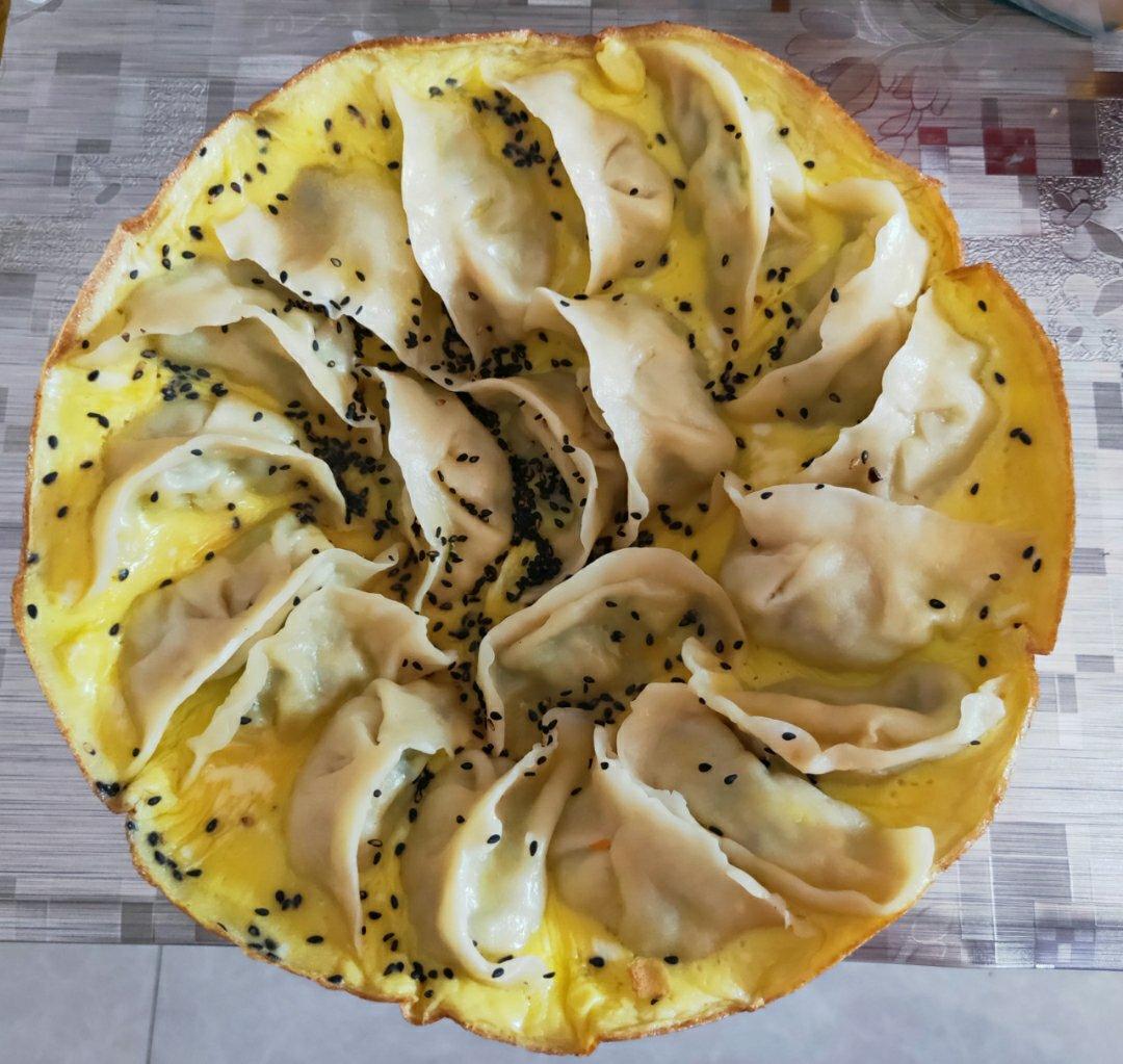 懒人快手抱蛋煎饺