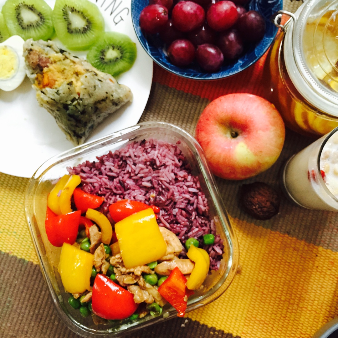 猫猫和鱼鱼的幸福生活做的营养健康通勤便当