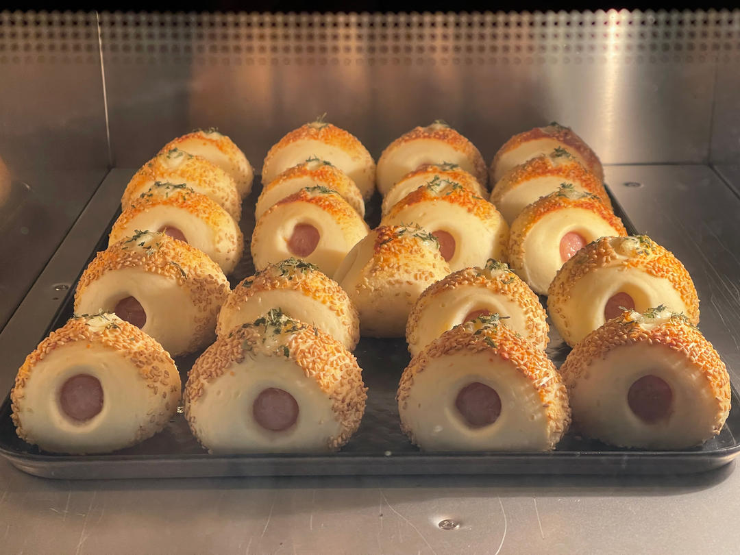 小可爱系列--迷你芝士肠仔包