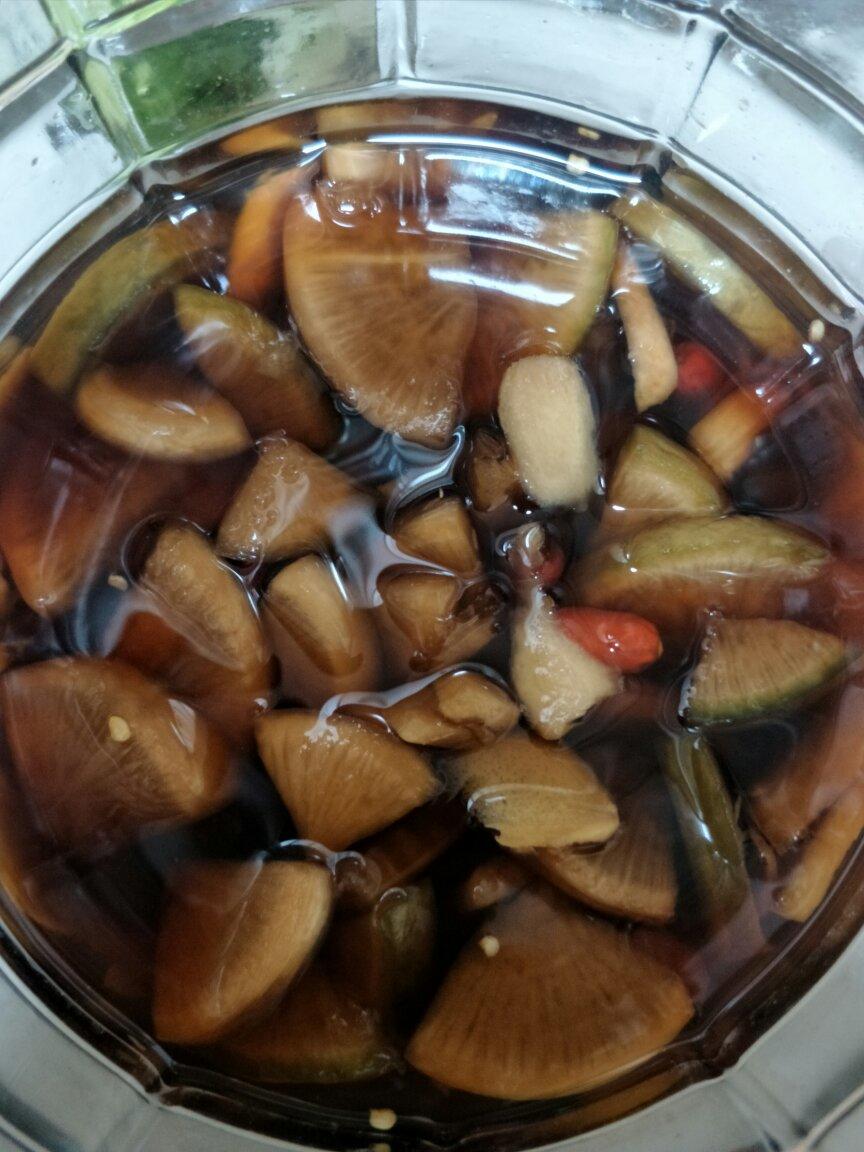 三步爽口酸酸辣辣腌萝卜片小咸菜