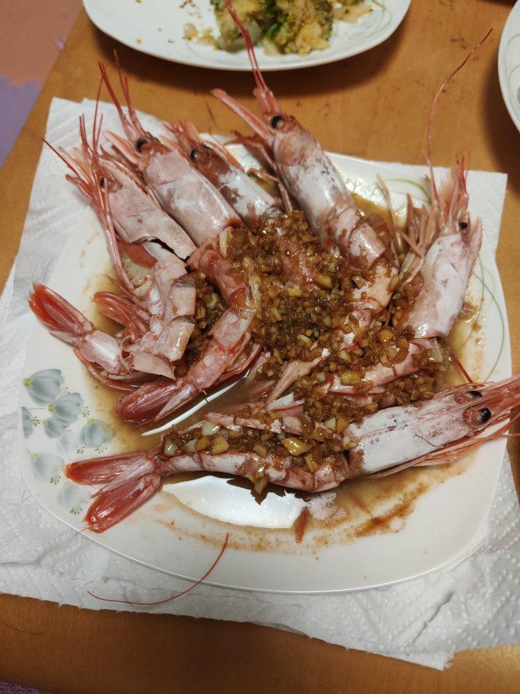 蒜蓉红虾  超好吃阿根廷大虾做法