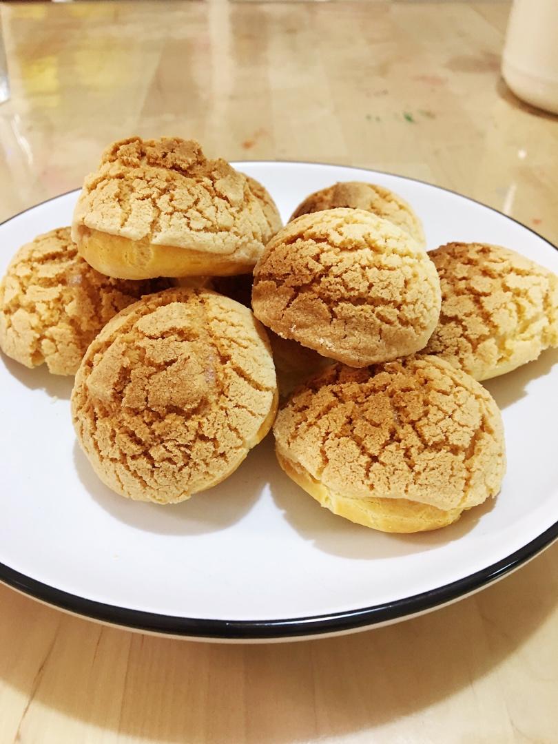 十分美味的酥皮泡芙
