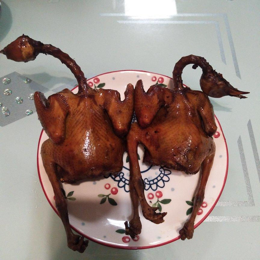 脆皮乳鸽（烤箱版）