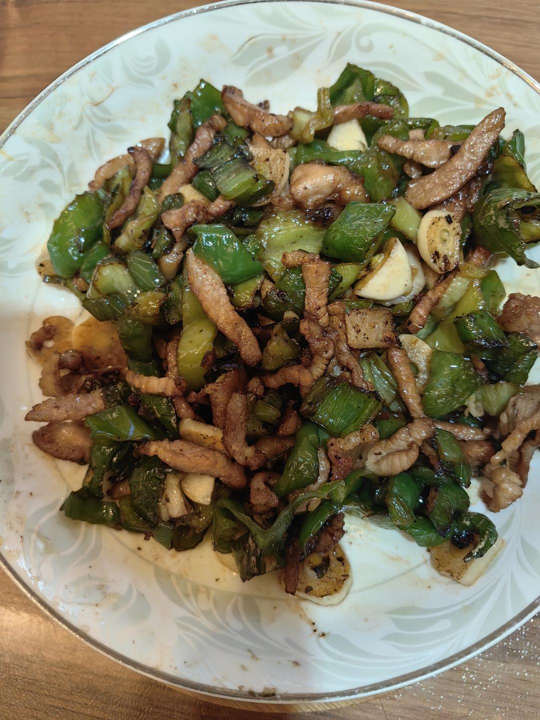 超级下饭菜青椒炒肉