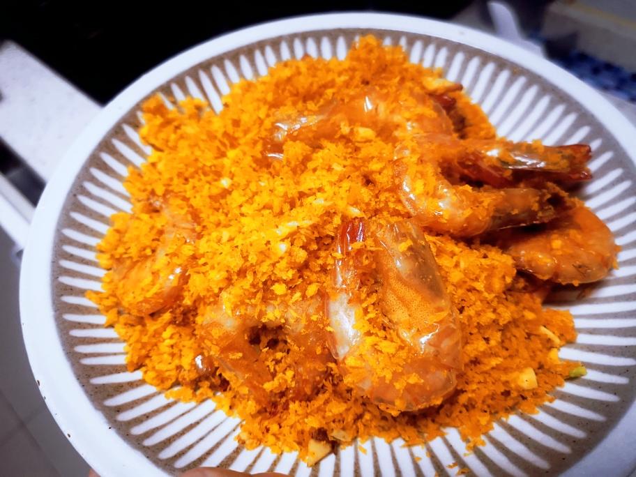 快手版避风塘炒虾，家宴年夜饭必备