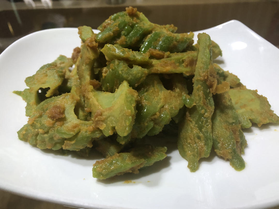 蛋黄焗苦瓜