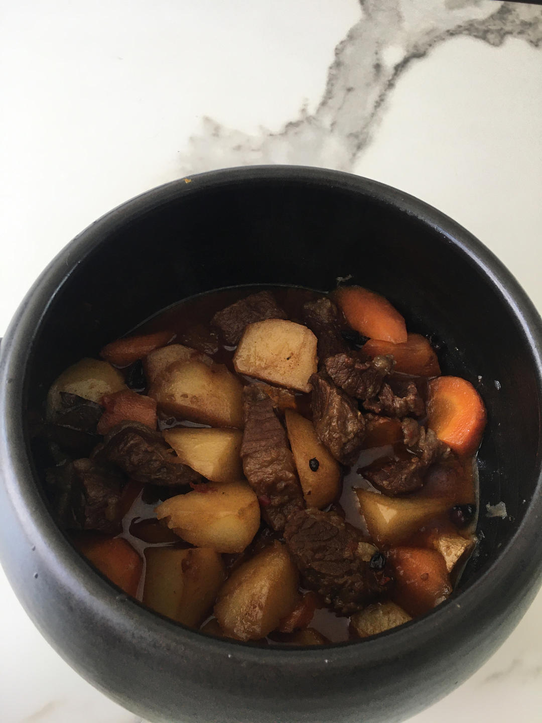 土豆焖牛腩
