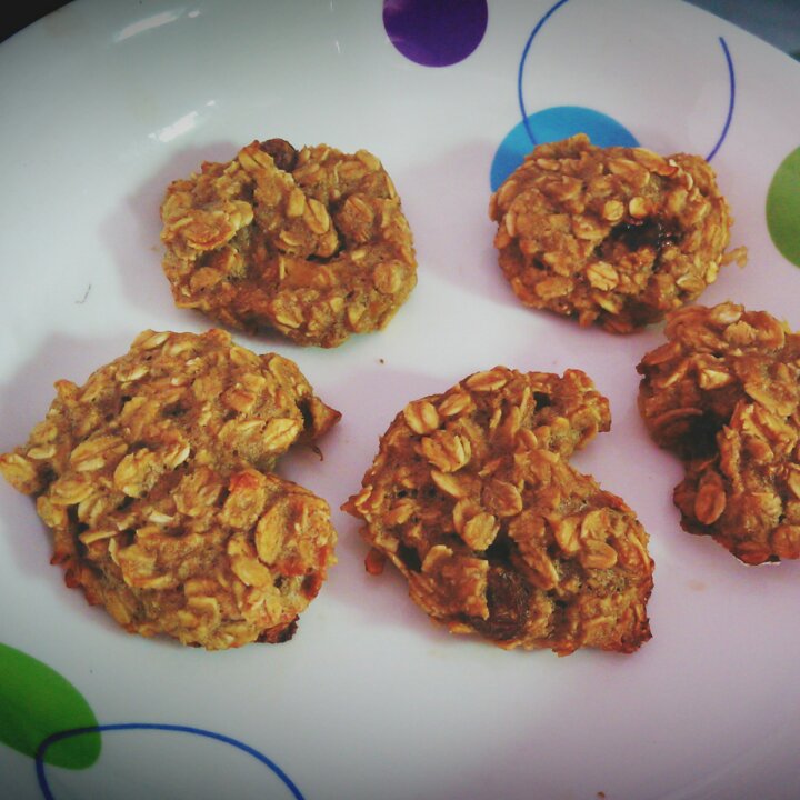 减肥饼干-低卡无油香蕉麦片